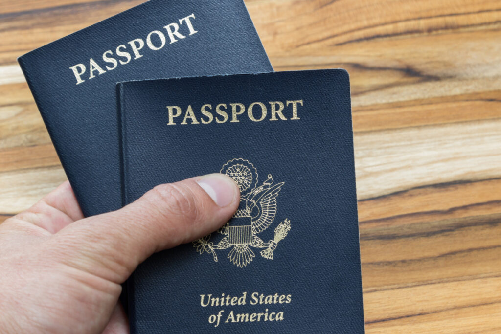 US passports.