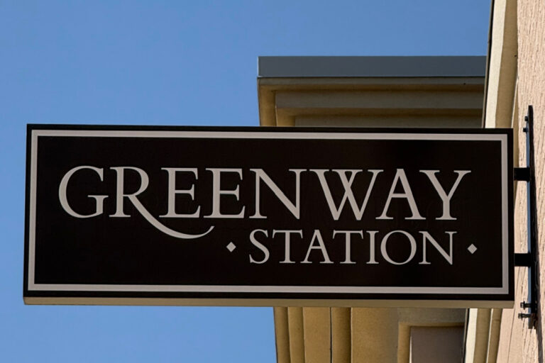 greenway station sign.
